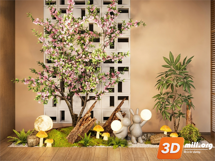 Mini Garden Skp Files 